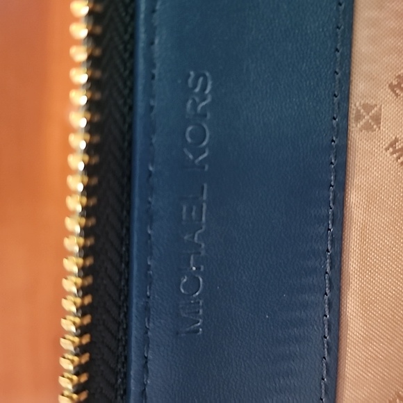 Michael Kors Jet Set Women's Wallet Blue - Picture 8 of 11